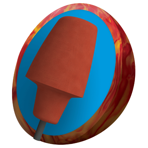 Columbia 300 Super Cuda PowerCOR Pearl Bowling Ball - High Performance Reactive Resin for Hook Potential | Perfect for League Play & Tournament Competition