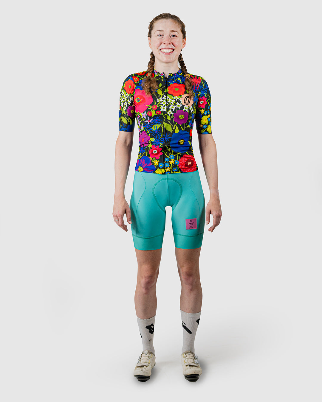 Fiori Notturni Mesh Women's Jersey - Comfortable Breathable Summer Tops for Casual Wear, Night Out & Beach Vacation