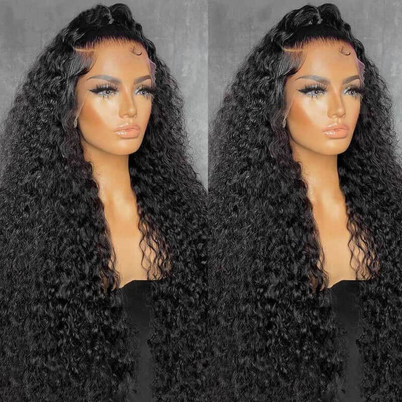 Eullair 360 Lace Frontal Wig - 100% Human Hair, Breathable & Versatile (12-30 Inch) - Perfect for Daily Wear, Cosplay, and Special Occasions