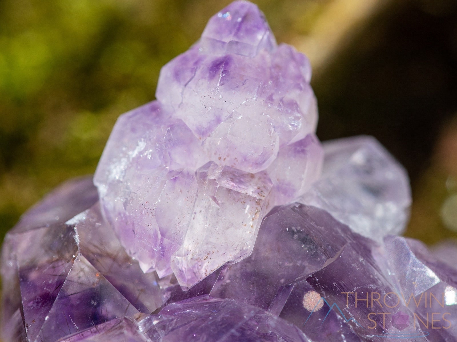 Natural Amethyst Raw Crystal Cluster - February Birthstone, Unique Spiritual Gift, Boho Home Decor for Meditation & Healing | 39950