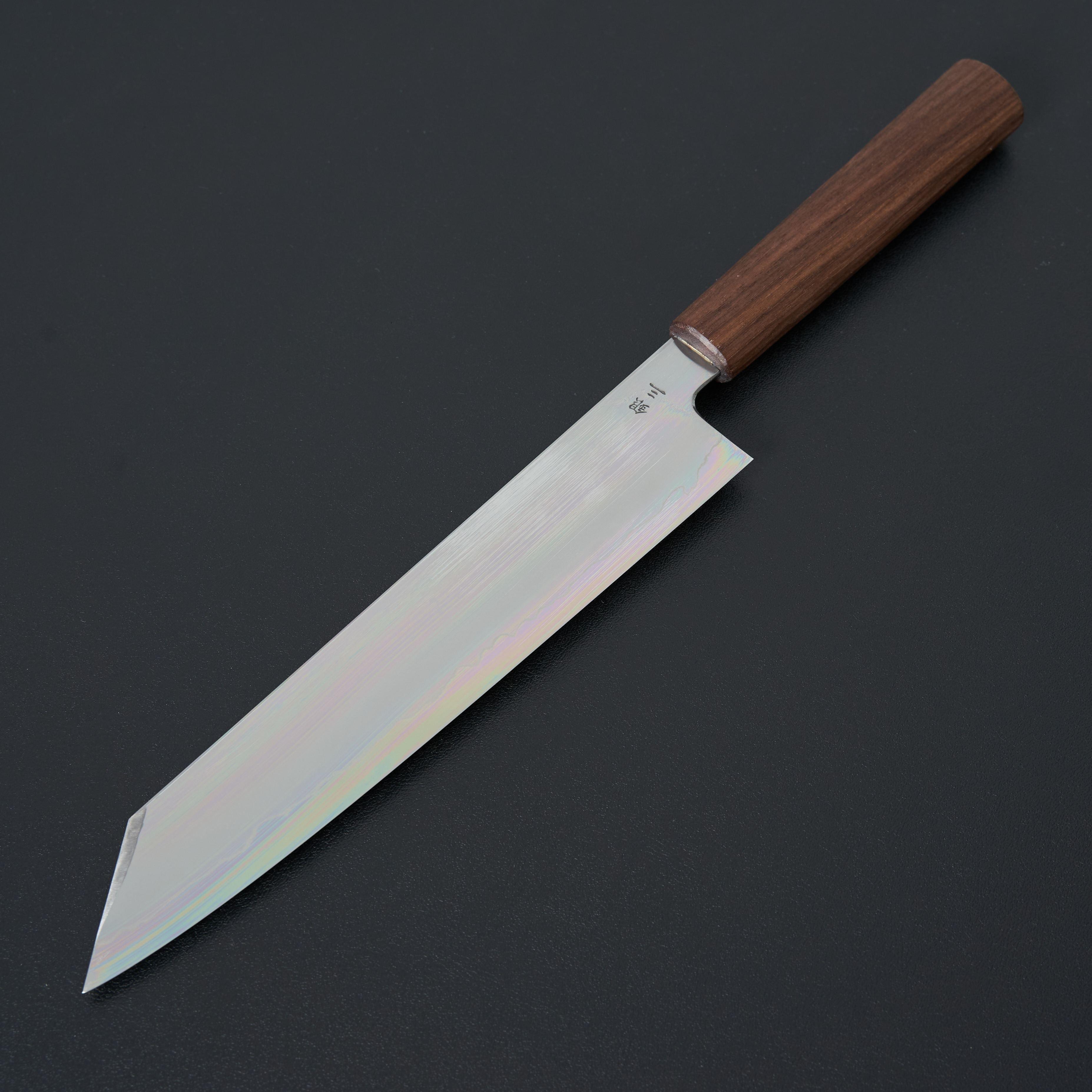Premium Kagekiyo Ginsan Kiritsuke Knife 240mm - Japanese Stainless Steel Chef's Knife with Walnut Handle - Perfect for Sushi, Sashimi & Precision Cutting
