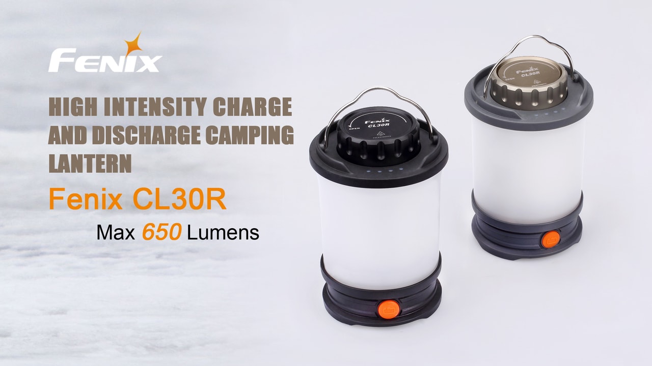 Fenix CL30R Rechargeable LED Camping Lantern - 3000 Lumen Waterproof Outdoor Light for Hiking, Emergency, Power Outage & Backpacking