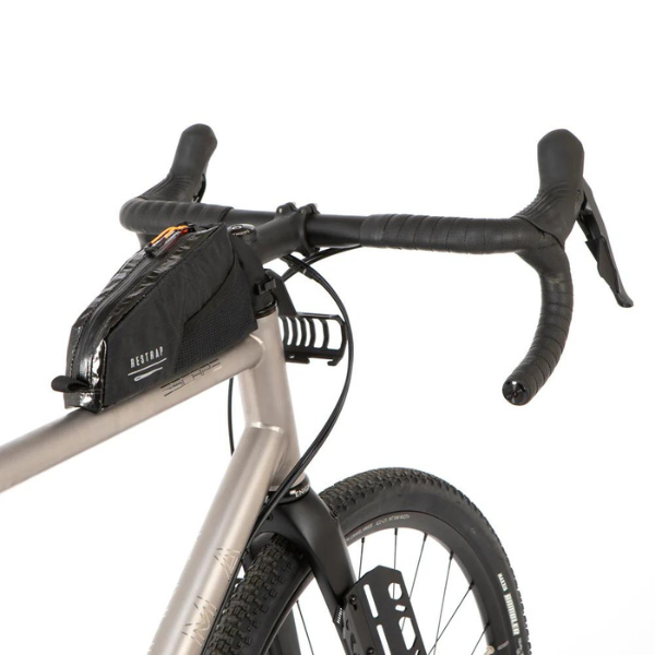 Restrap Race Top Tube Bike Bag - Lightweight & Waterproof Cycling Accessory for Road & Mountain Bikes - Perfect for Phone, Keys & Snacks During Rides