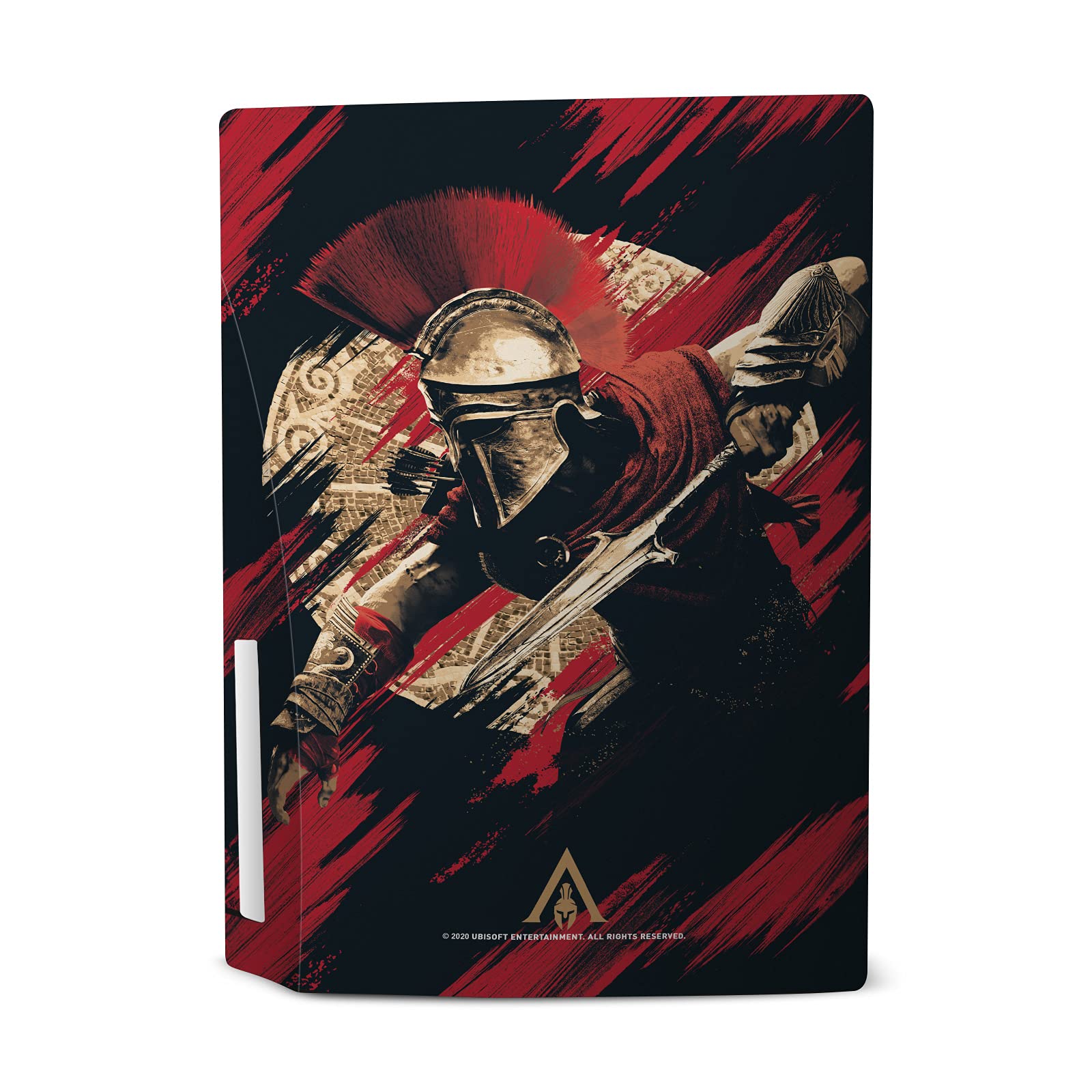 Officially Licensed Assassin's Creed Alexios Odyssey Vinyl Skin Cover for Sony PS5 Disc Edition - Gaming Decal Sticker with Artwork | Perfect for Playstation 5 Protection & Customization | Great Gift for Gamers & Collectors