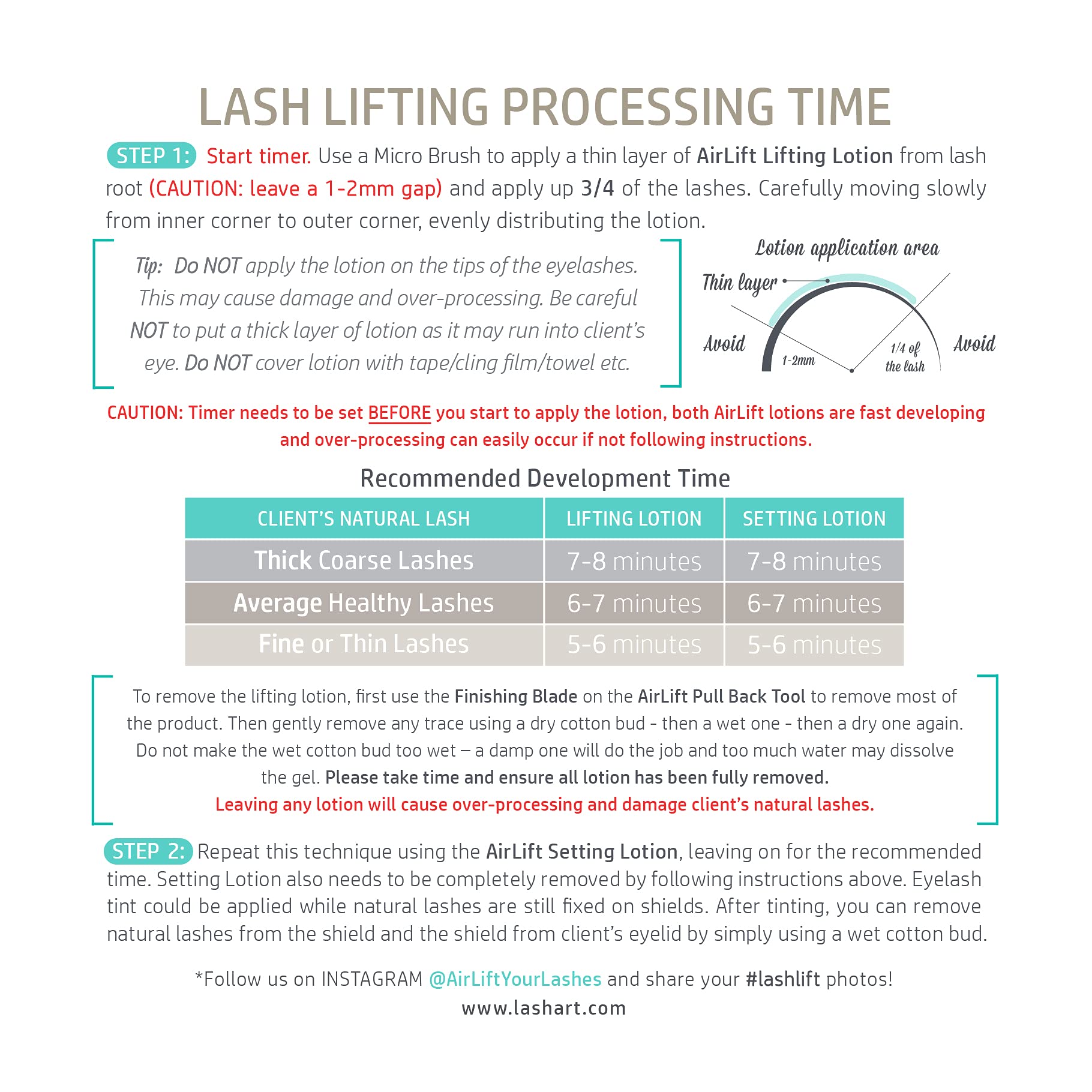 AirLift Lash Lift Glue - Strong Adhesive Fixing Gel 5ml for Professional Eyelash Extensions & DIY Home Use