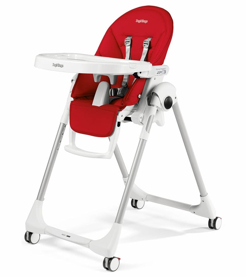 Peg Perego Prima Pappa Zero 3 High Chair for Babies - Adjustable Infant Feeding Seat with Removable Tray - Perfect for Home Dining & Weaning (Blue)