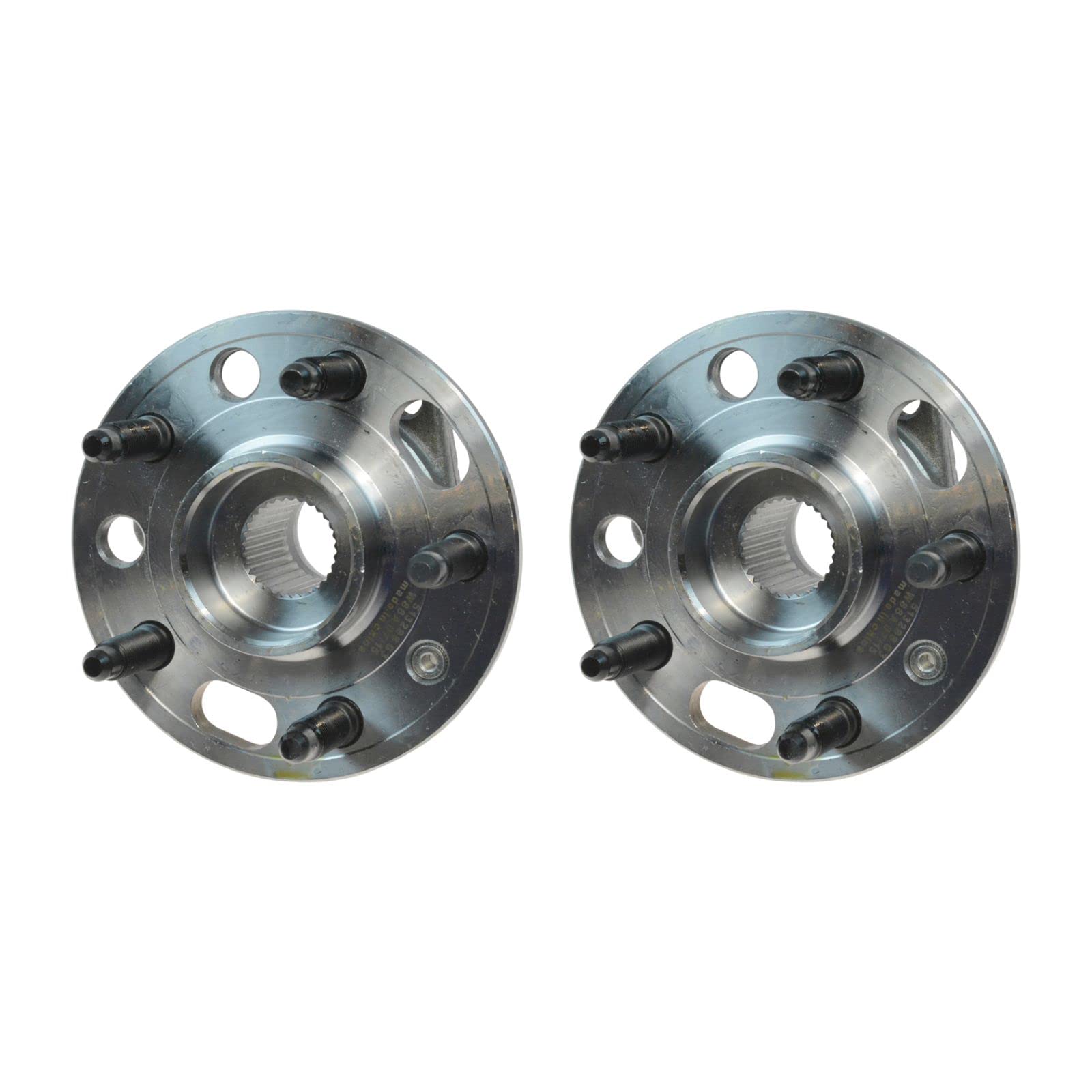 Premium Wheel Hub & Bearing Assembly Pair Set of 2 - Compatible with Buick, Chevy, GMC, Saab - Perfect for Smooth Ride & Vehicle Maintenance