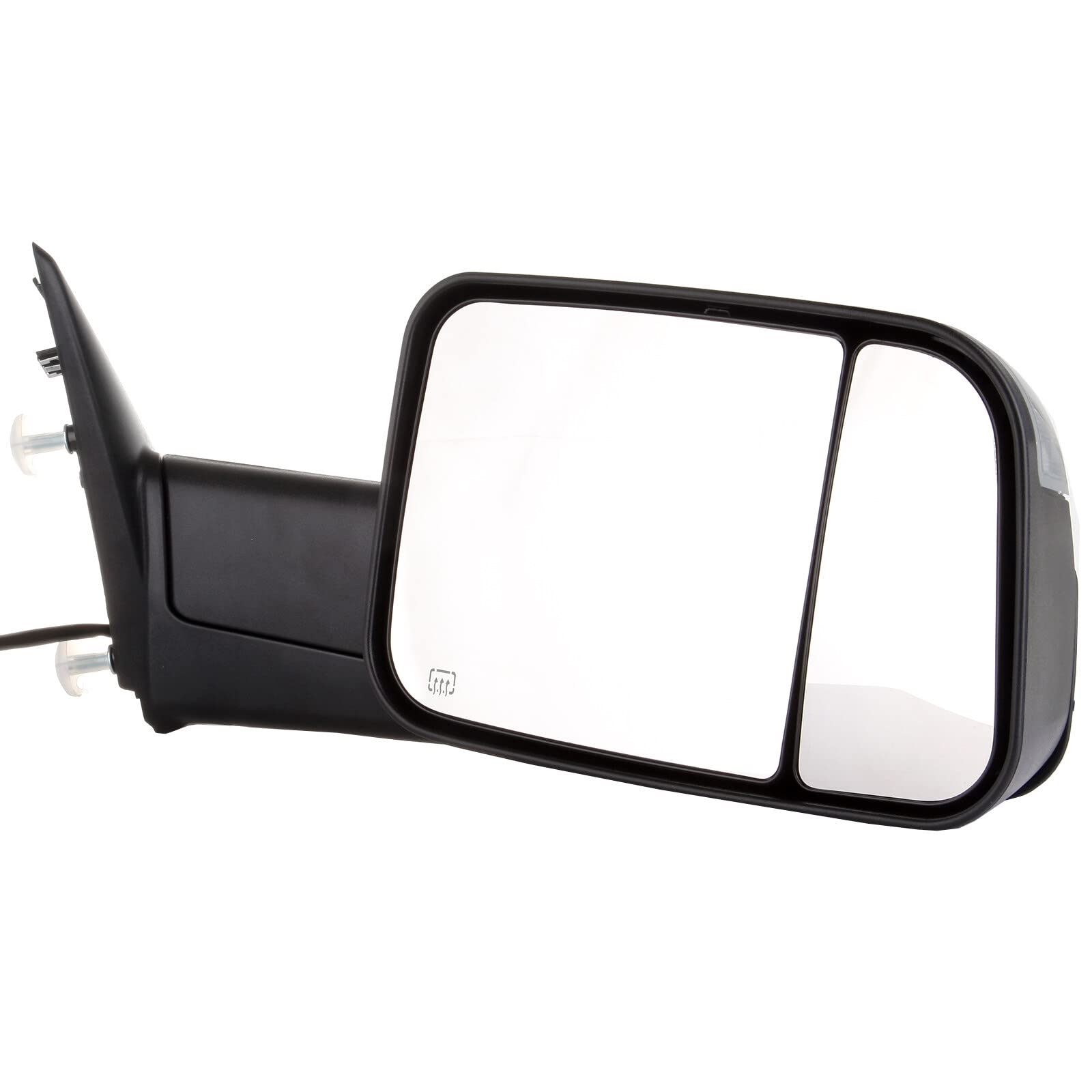 ECCPP Power Heated Towing Mirrors with Signal Lights for Dodge Ram 1500/2500/3500 (2009-2016) - Pair of Passenger & Driver Side Replacement Mirrors for Enhanced Visibility & Safety During Towing & Off-Road Adventures