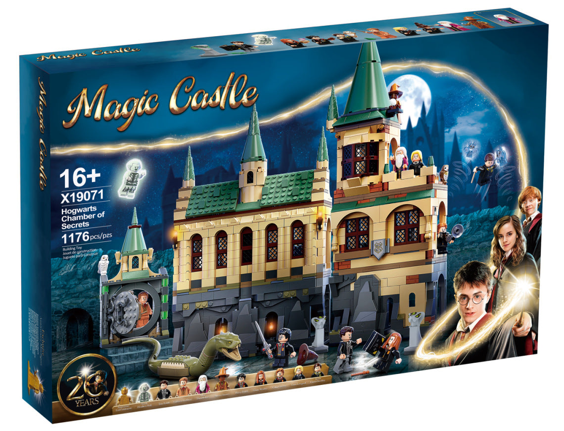 LEGO Harry Potter Chamber of Secrets 76389 Building Set - 1176 Pieces for Kids & Adults, Collectible Hogwarts Castle Model Kit for Creative Play & Display