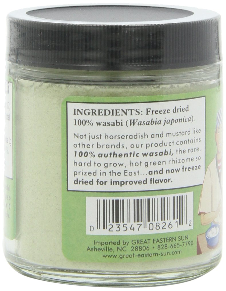 Premium Sushi Sonic 100% Real Powdered Wasabi - 1.5-Ounce Jars (Pack of 3) - Authentic Japanese Horseradish for Sushi, Sashimi & Asian Cuisine - Perfect for Home Chefs & Restaurants