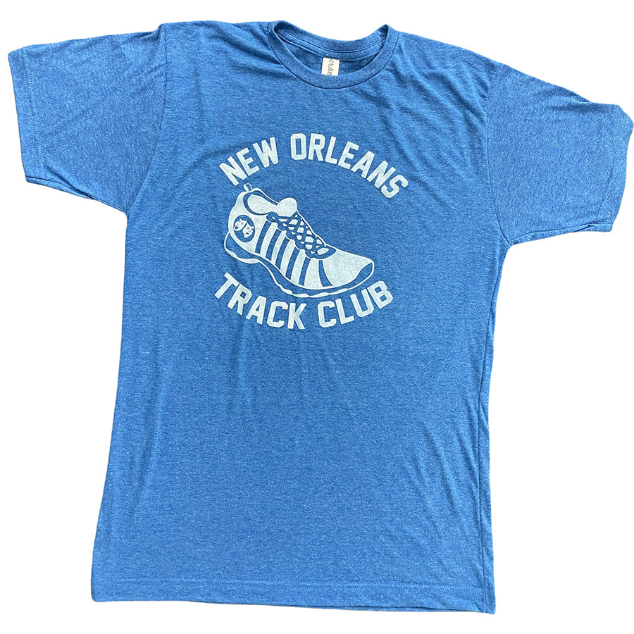 New Orleans Track Club T-Shirt - Soft Cotton Running Tee for Men & Women - Perfect for Jogging, Workouts & Casual Wear