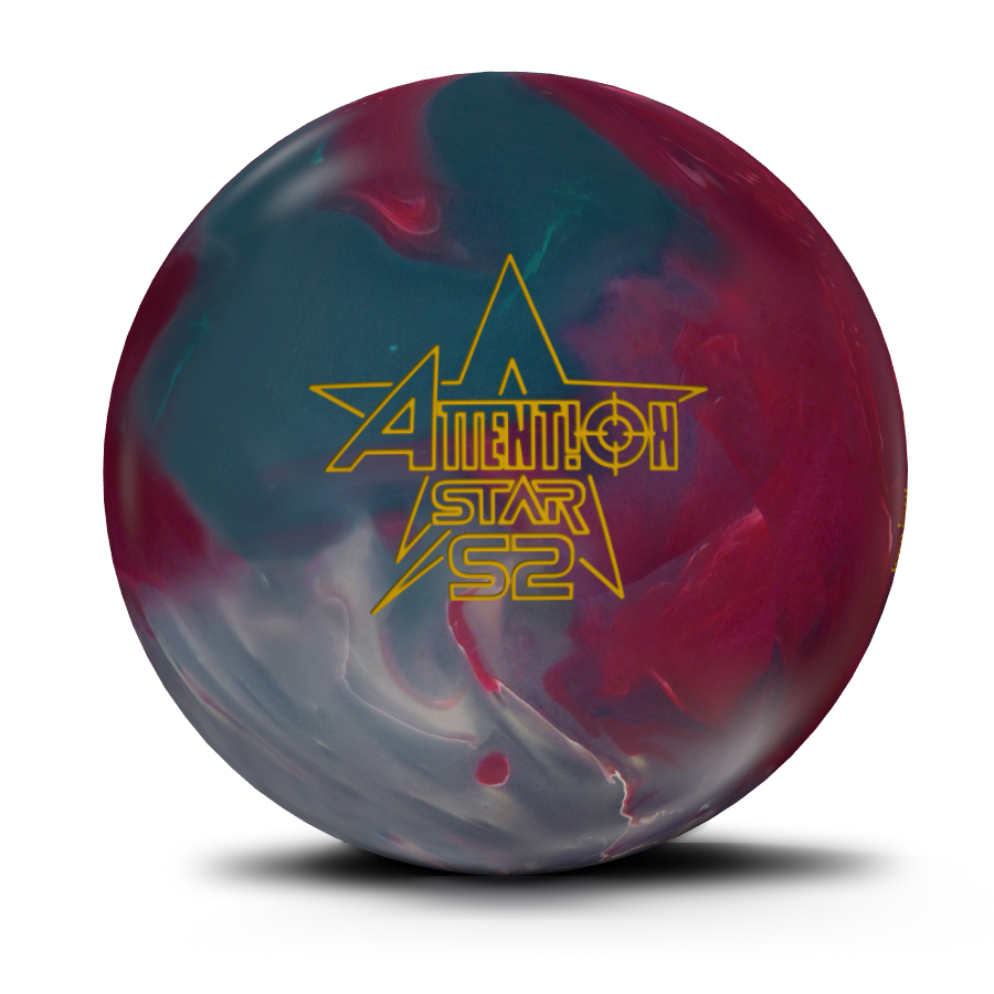 Roto Grip Attention Star S2 Bowling Ball - High Performance Reactive Resin for Hook & Control | Perfect for League Play & Tournament Bowlers