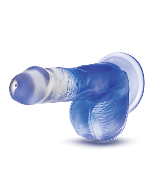 B Yours Stilla Blue Dildo 6 Inch - Realistic Silicone Adult Toy for Women & Men, Waterproof & Body-Safe - Perfect for Couples Play & Solo Pleasure