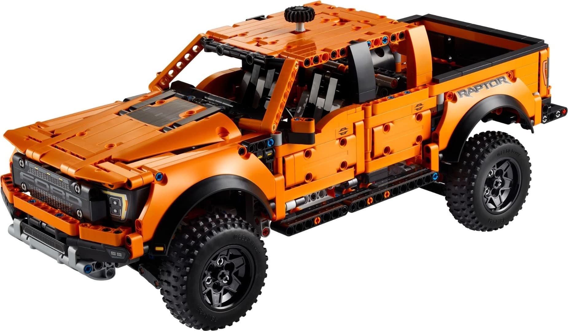 LEGO 42126 Technic Ford F-150 Raptor Model Car Building Kit - 1,370 Pieces, Collectible Toy for Adults, Perfect Gift for Car Enthusiasts - Great for Display, Play and DIY Engineering Projects