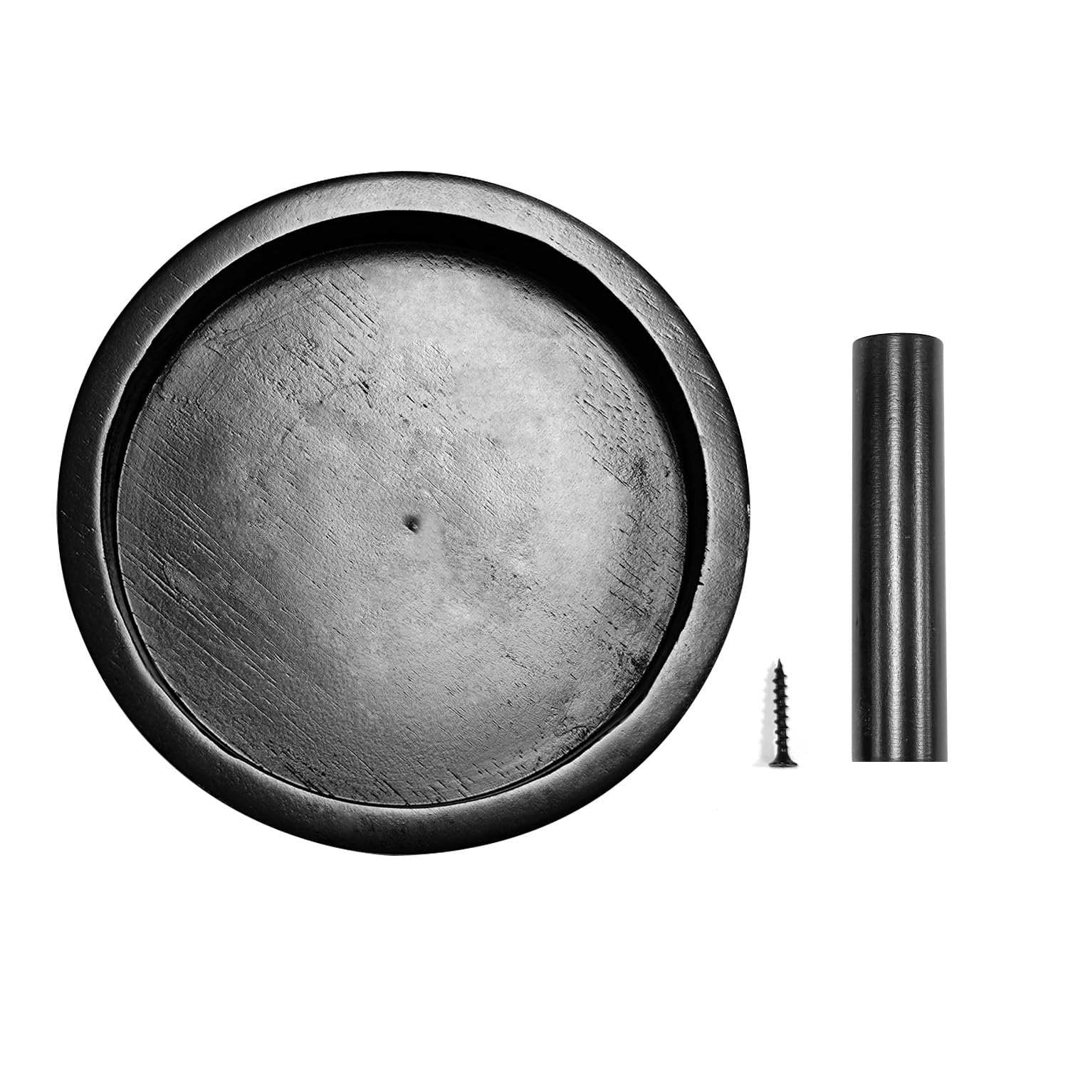 Premium Wooden Cone Talc Bowl & Chalk Holder for Pool & Billiards Tables - Perfect for Smooth Cue Stick Grip and Professional Game Play