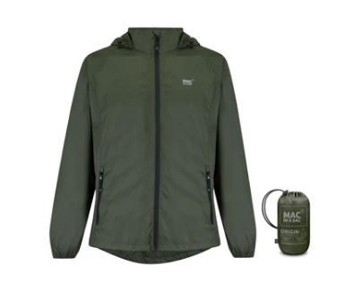 Mac In A Sac Unisex Packable Waterproof Jacket - Lightweight Raincoat for Hiking, Travel & Outdoor Activities | Foldable Windbreaker for Men & Women