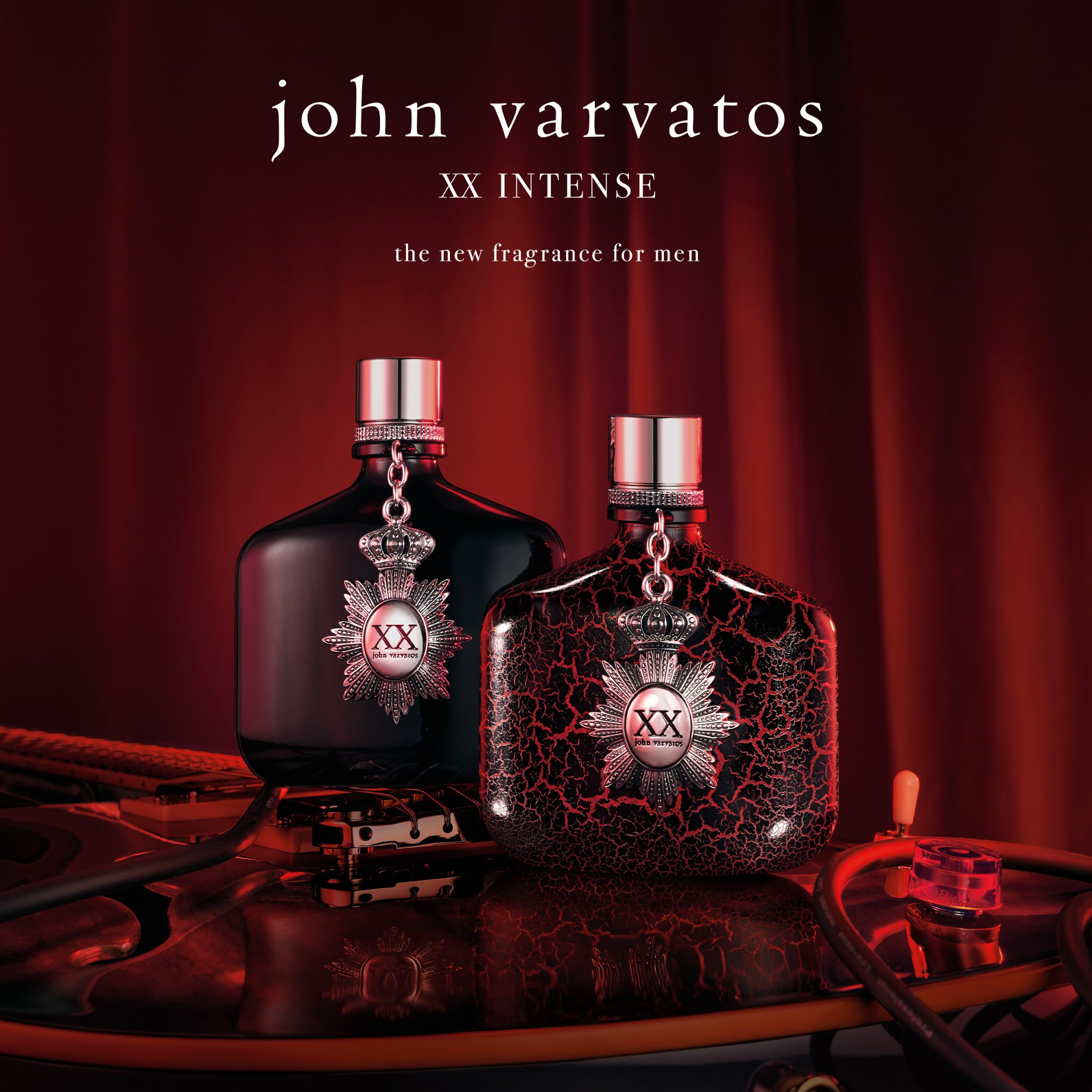 John Varvatos XX Eau de Toilette for Men - Woody Oriental Cologne Spray with Cardamom, Orange Flower & Sandalwood Notes | Perfect for Date Night & Special Occasions