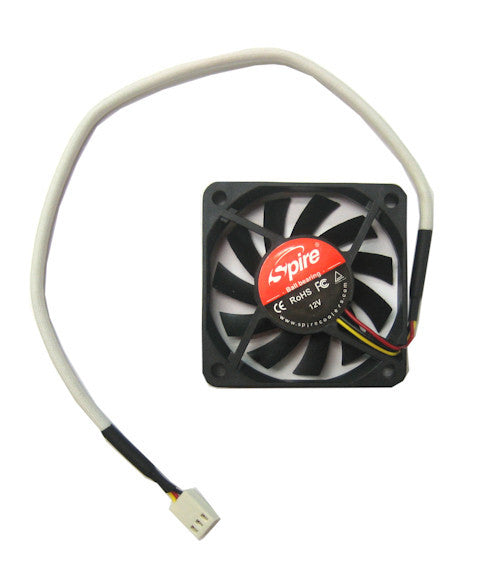 12V DC Cooling Fan 60x60x10mm - SP06010B1H3 - Quiet Computer Case Fan for PC, Electronics, and DIY Projects - Perfect for Cooling Servers, Gaming PCs, and Small Appliances