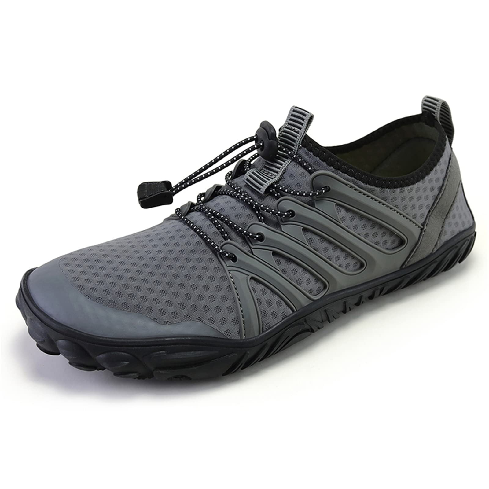 **Men's Quick-Dry Water Shoes - Barefoot Aqua Socks for Beach, Pool, Surfing, Diving, Hiking & Outdoor Water Sports | Lightweight & Comfortable Swim Shoes**    *(Use for swimming, snorkeling, kayaking, paddleboarding, and beach walks!)*