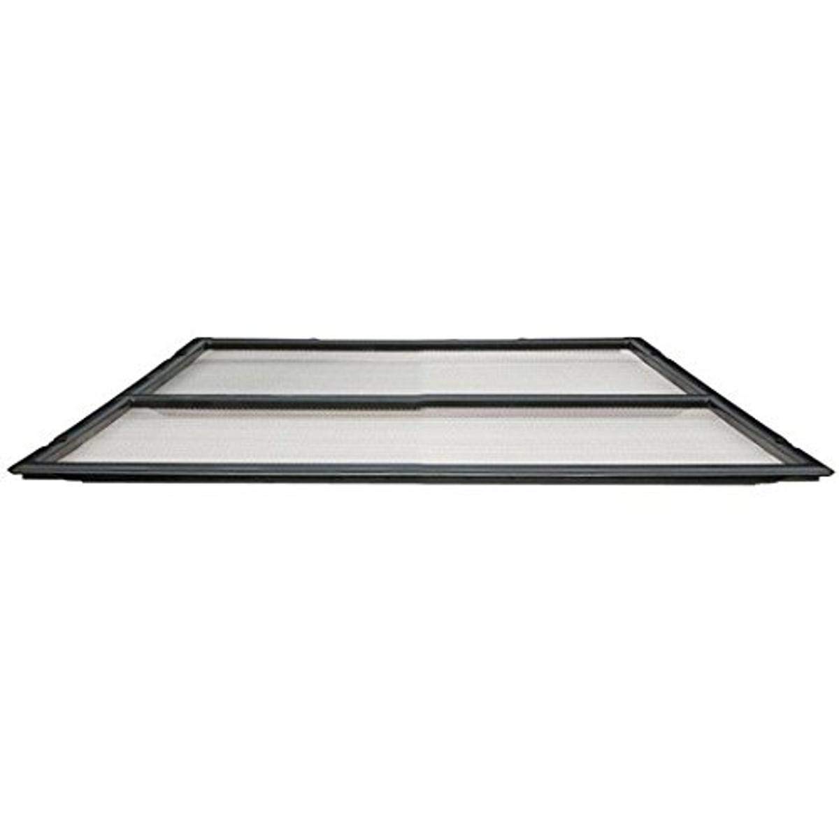 Exo Terra Terrarium Screen Cover - PT2616 Reptile Tank Replacement Mesh Top for Snakes, Lizards & Geckos - Ideal for Ventilation & UVB Lighting in Reptile Habitats