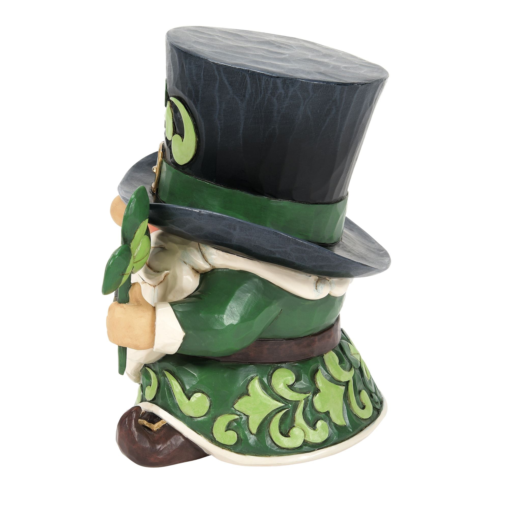 Leprechaun Top Hat Figurine - Irish St. Patrick's Day Decor for Home, Office, and Party Celebrations