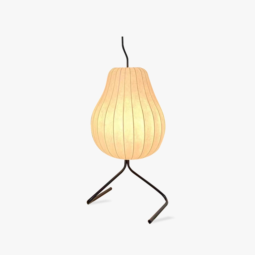 Modern Pear Floor Lamp - Elegant LED Standing Light for Living Room, Bedroom & Office - Soft Warm White Light for Cozy Ambience