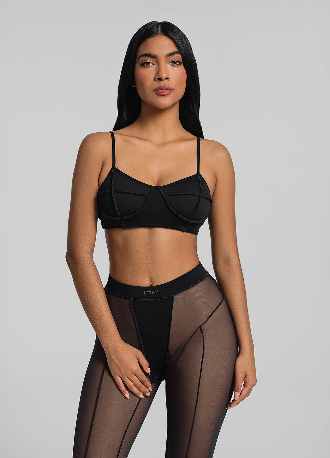 Contour Stitch Bralette - Wireless Comfort Bra for Women, Seamless Support, Soft Stretchy Fabric - Perfect for Yoga, Lounge & Everyday Wear