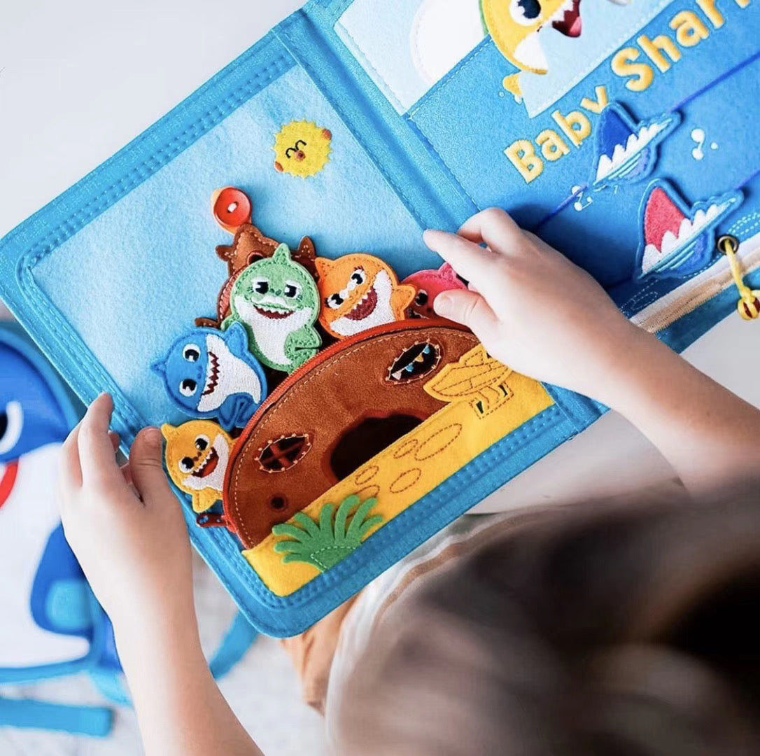 Baby Shark My First Book - Interactive Learning Toy for Toddlers 3 Years and Up - Perfect for Early Education, Storytime & Playtime