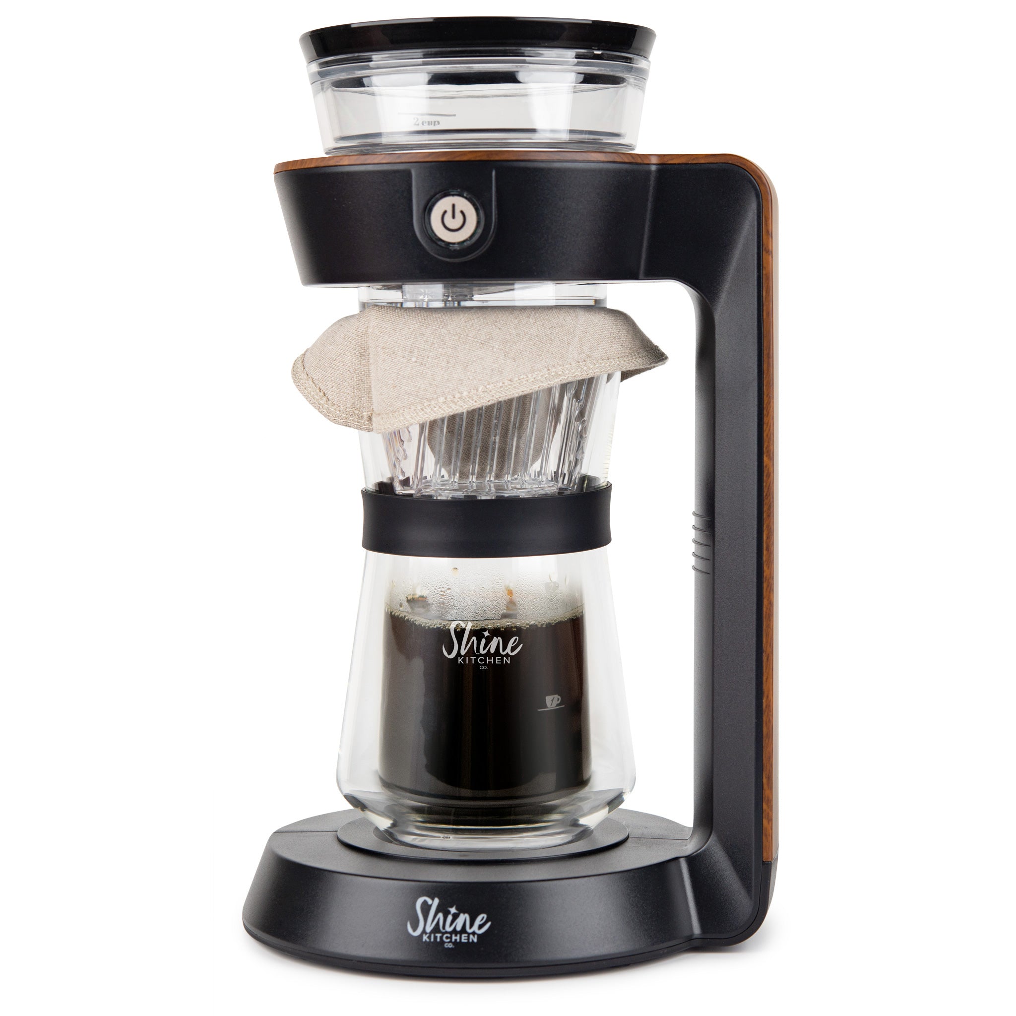 UNFLTR® Bloom Universal Cone Filter for Coffee, Tea, and Cold Brew - Premium Reusable Stainless Steel Mesh Filter for Drip Coffee Makers, Pour Over, and French Press