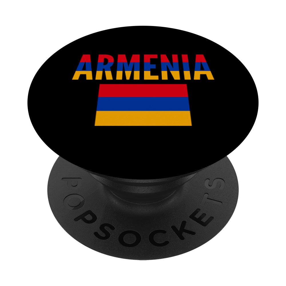 Armenia Flag PopSockets - Armenian Country Flag Adhesive PopGrip for Phones & Tablets | Perfect for Travel, National Pride & Everyday Use