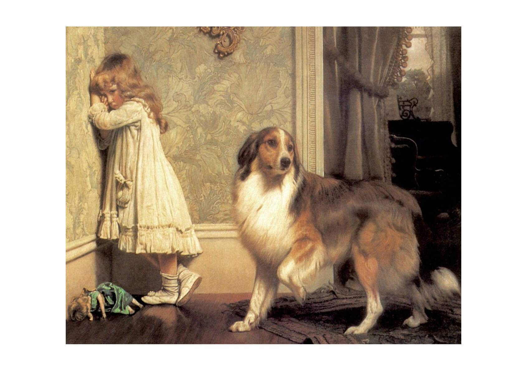Charles Burton Barber 'Special Pleader' 20x30 Inch Laminated Art Poster - Vibrant Colors & High-Quality Print - Perfect for Living Room, Bedroom, Office Decor - Ready to Frame Wall Art