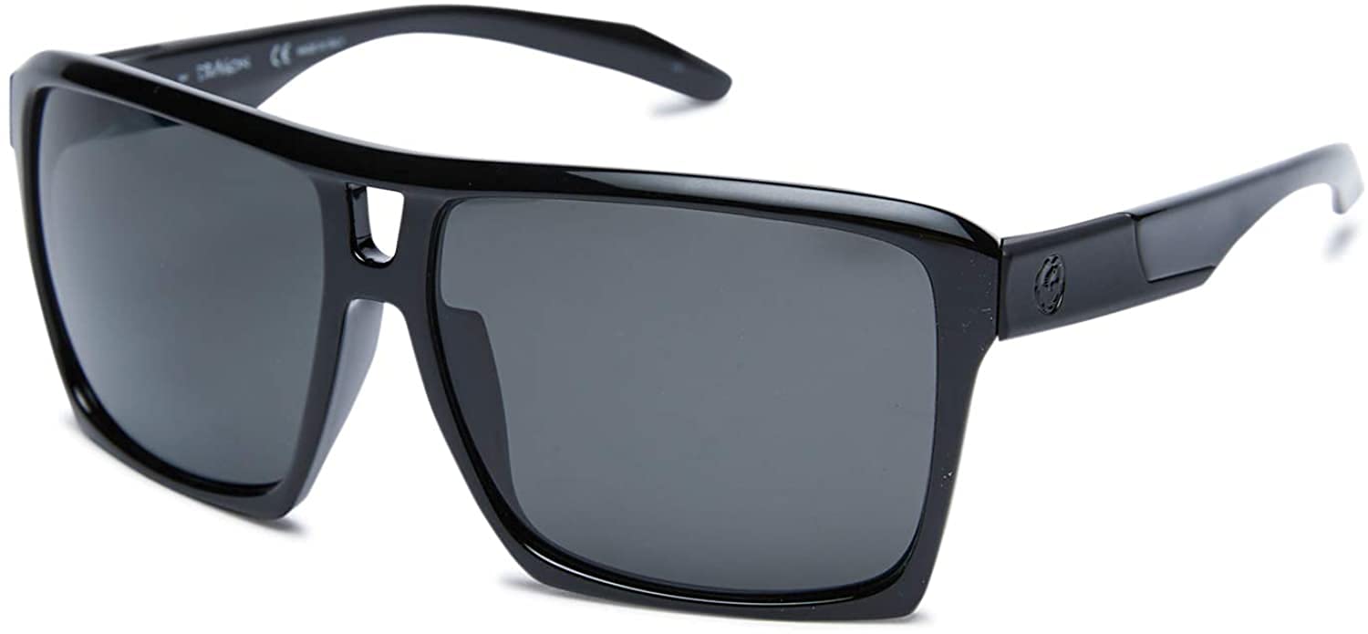 Dragon The Verse Matte Black Lynxx Sunglasses with Lumalens Brown Lens - Stylish UV Protection for Outdoor Sports & Driving