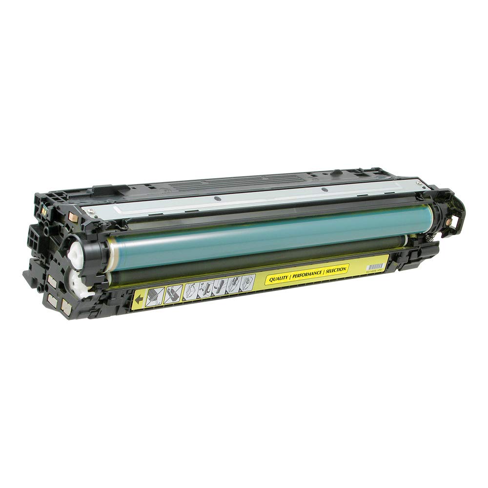 High-Quality MSE Remanufactured Yellow Toner Cartridge Replacement for HP CE742A/HP 307A - Compatible with HP Printers | Perfect for Home Office & Small Business Printing Needs