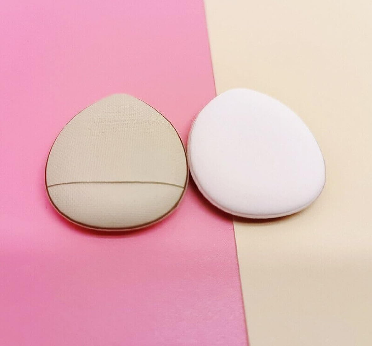 Professional 2-Piece Mini Makeup Finger Blender Beauty Tools - Perfect for Seamless Foundation & Concealer Application