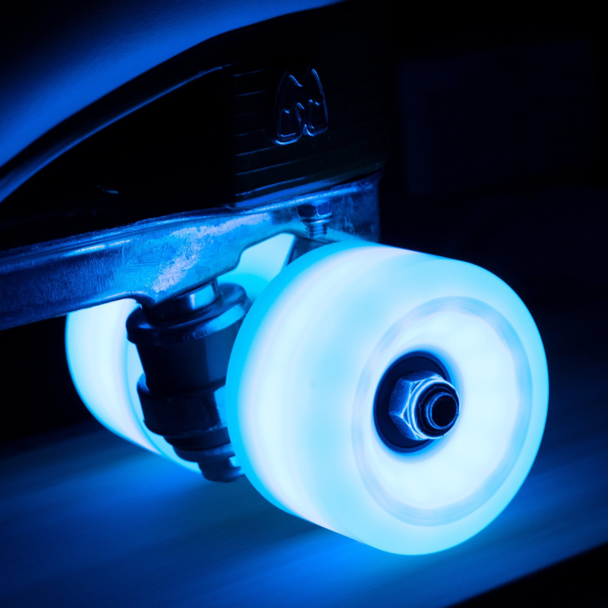 Moxi Cosmo Glow Wheels 62mm 80a 4pk - Premium Roller Skating Wheels for Indoor & Outdoor Use - Perfect for Artistic Skating, Rink Skating, and Night Skating