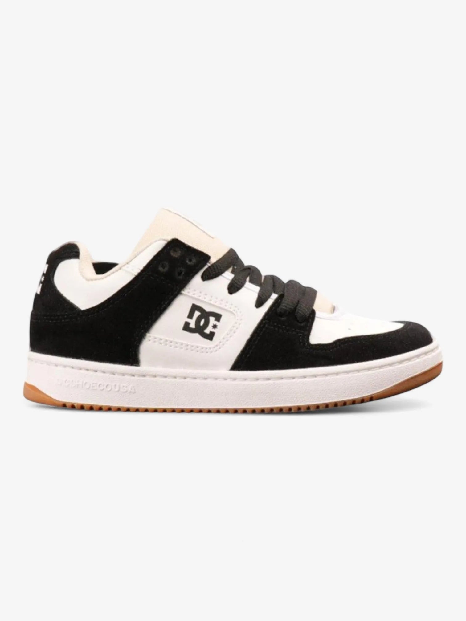 DC Manteca SS Women's Sneakers - Black, White & Brown | Casual Streetwear Shoes for Women | Perfect for Everyday Wear & Urban Fashion