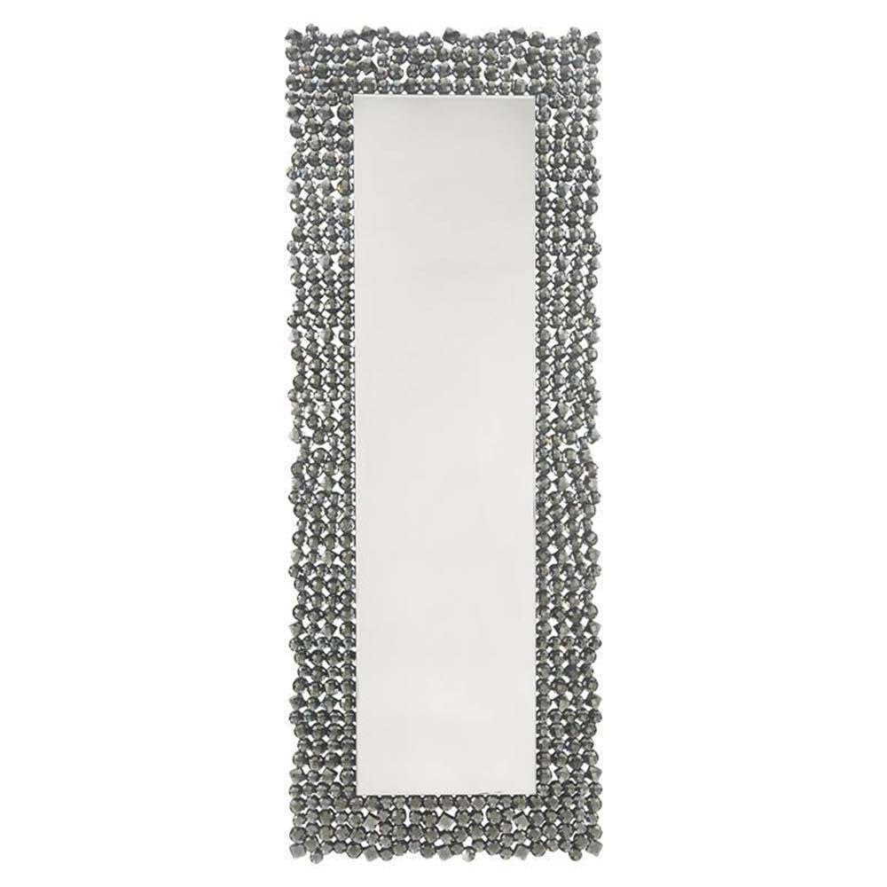 Acme Kachina Wooden Framed Wall Mirror with Faux Gemstone Trim - Southwest Style Home Decor for Living Room, Bedroom & Entryway