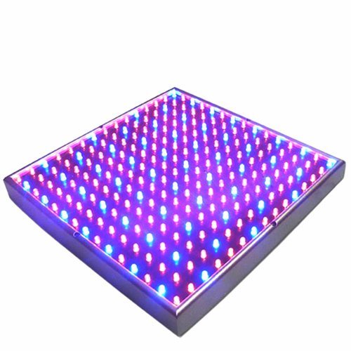 HQPR 14W 225 LED Blue & Red Spectrum Hydroponic Grow Light Panel for Indoor Plants - Ideal for Seedlings, Herbs, and Succulents
