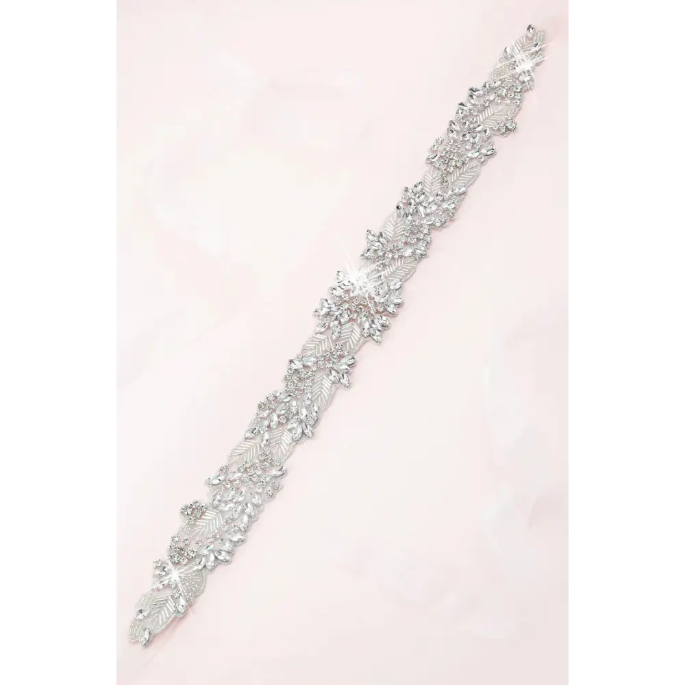 Lana Crystal Belt B152 - Elegant Rhinestone Waist Belt for Women, Perfect for Weddings, Parties, and Evening Dresses