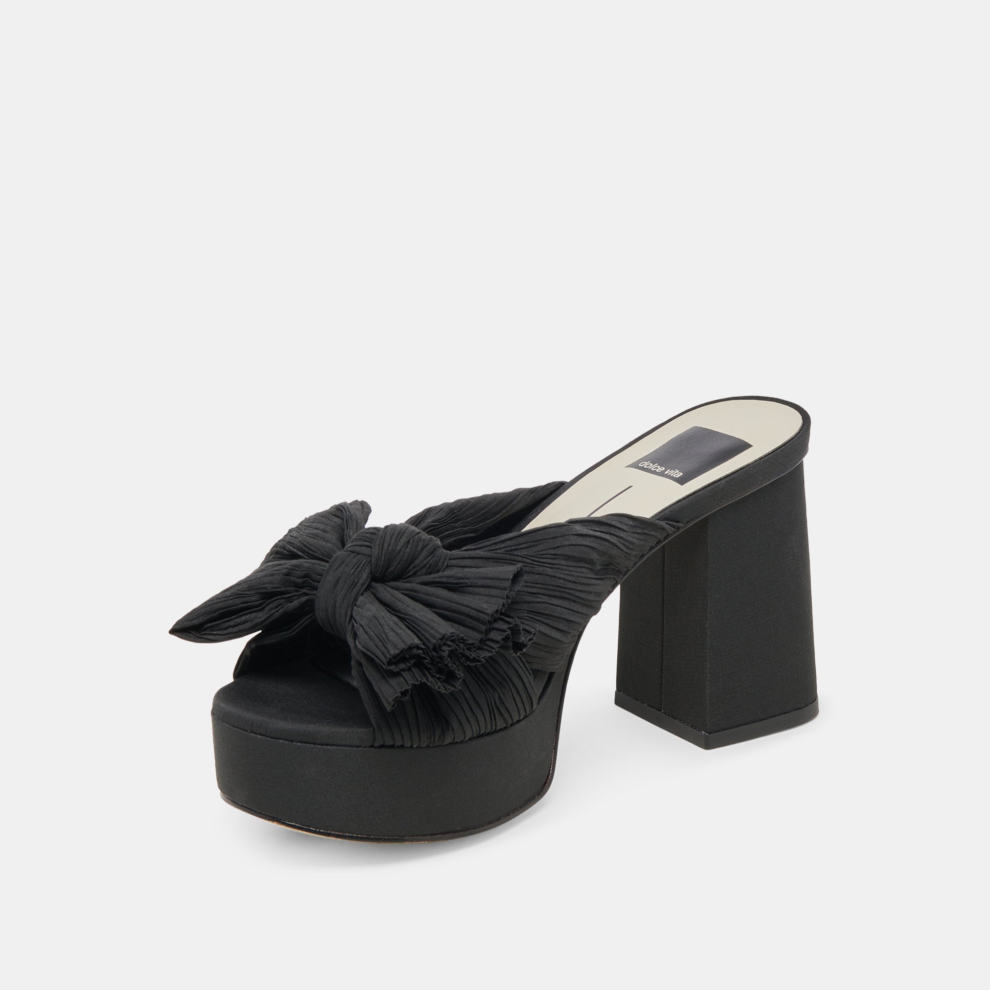 BLARE Women's High Heels - Onyx Satin Stiletto Pumps for Party, Wedding & Evening Events - Elegant Dress Shoes for Women