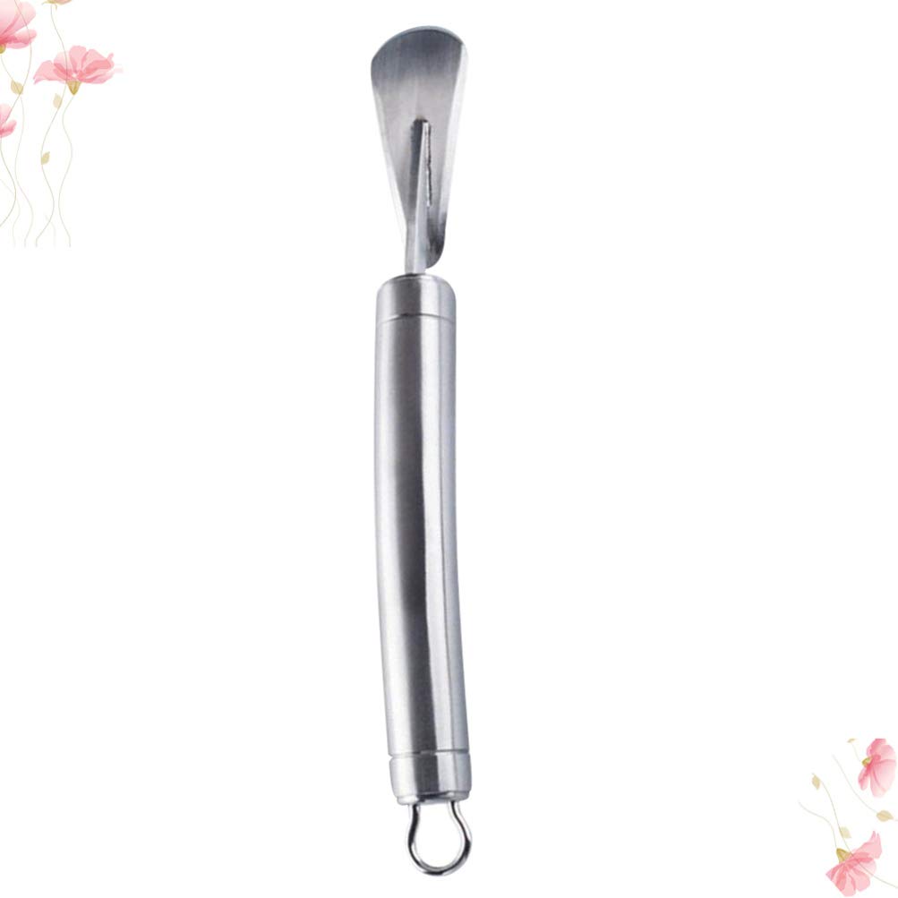 Stainless Steel Fruit Opener - Grapefruit Cutter, Lemon & Orange Peeler - Kitchen Gadget for Easy Citrus Peeling | Perfect for Juicing, Baking & Cocktail Making