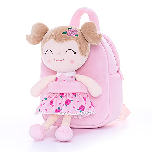 A011 Printed Roses Backpack