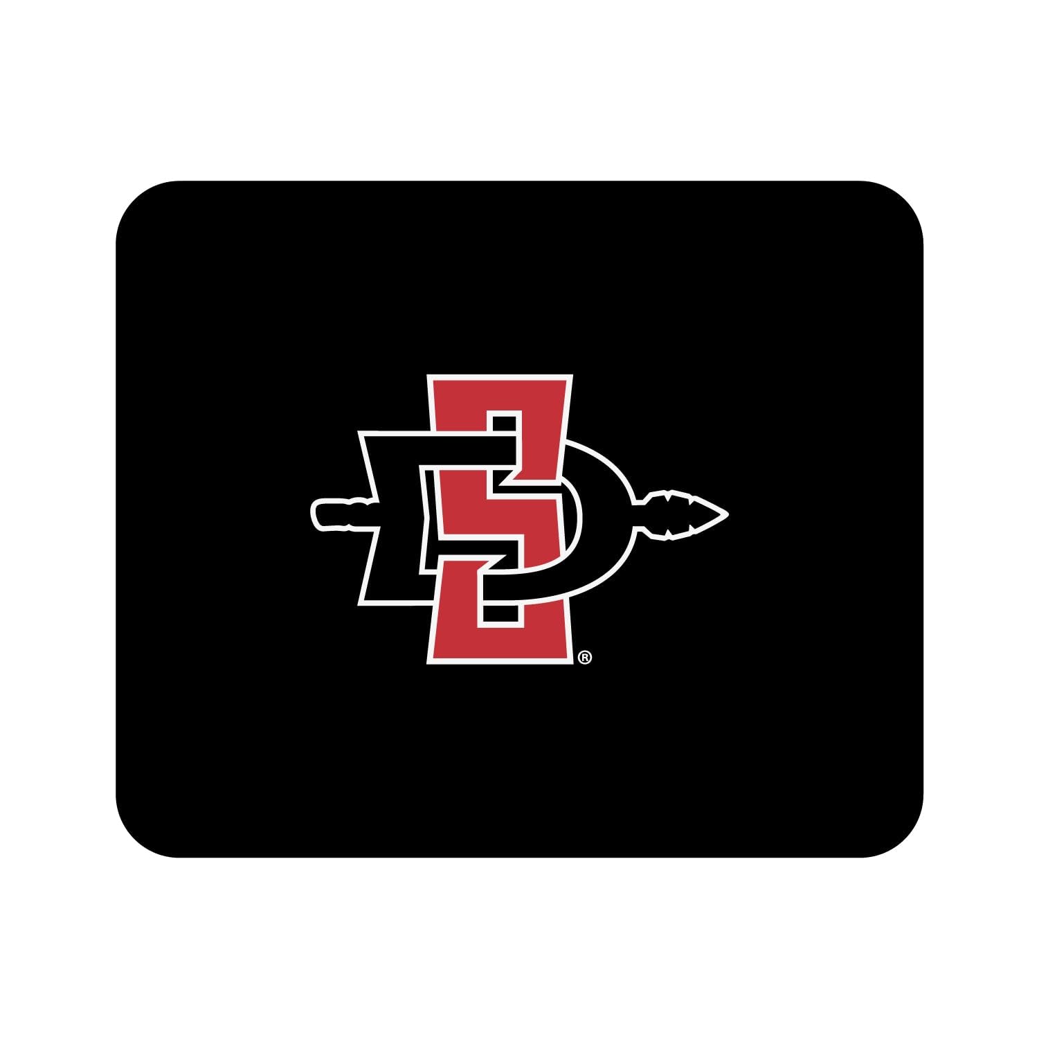 San Diego State University Logo Mouse Pad - Non-Slip Fabric Gaming Mousepad for Computers & Laptops - Perfect for Office, Gaming, and Home Workspace Setup