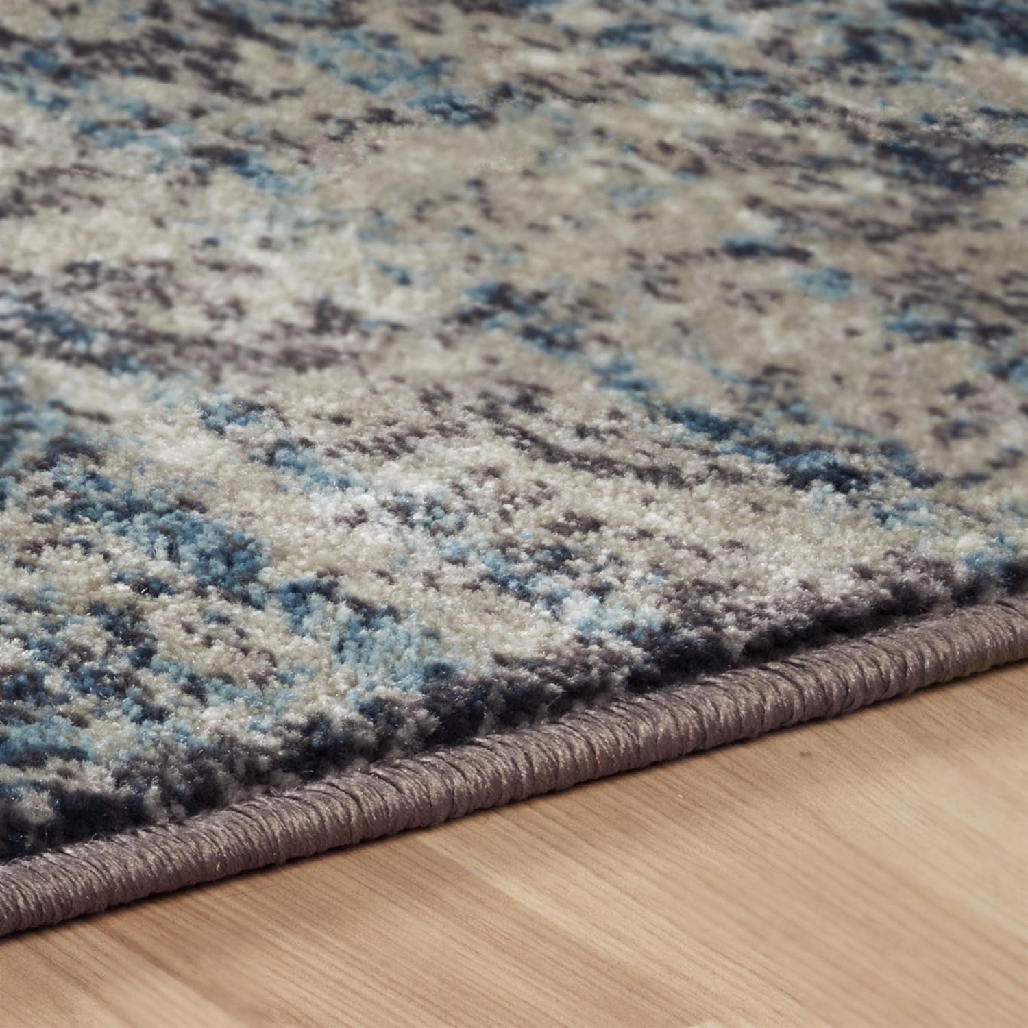 Salford Modern Medallion Non-Slip Indoor Area Rug - Soft Living Room Carpet, Bedroom Floor Mat for Home Decor & Comfort