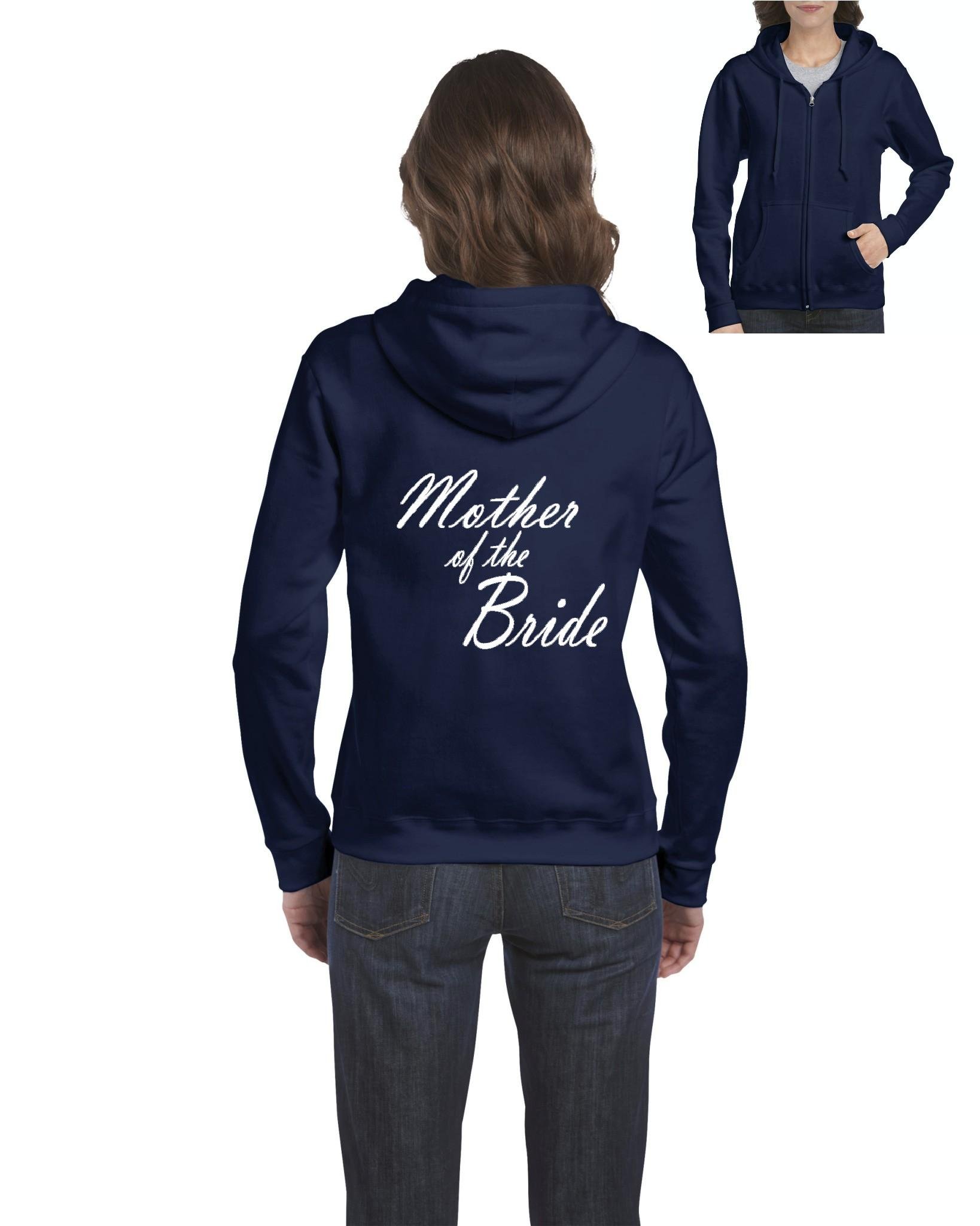 Elegant Mother of the Bride Sweater - Women's Zip Up Cardigan for Wedding Party | Perfect Bride Gift & Formal Occasions