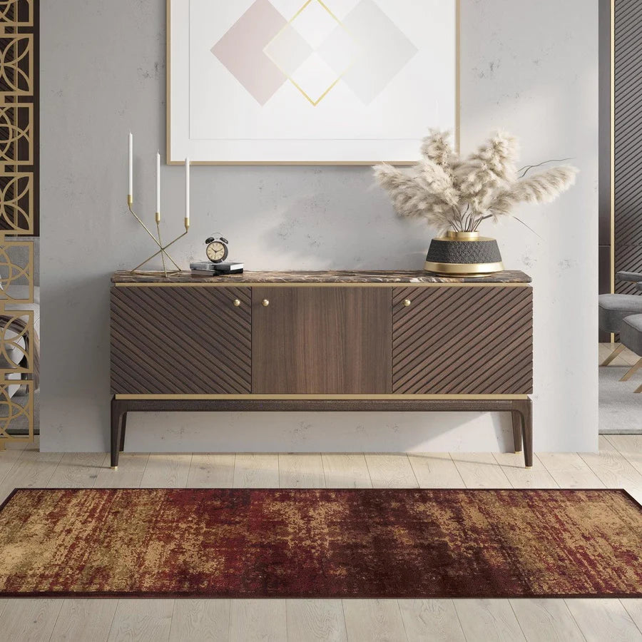 Stylish Afton Acid Wash Modern Indoor Area Rug & Runner - Perfect for Living Room, Bedroom, or Hallway Decor