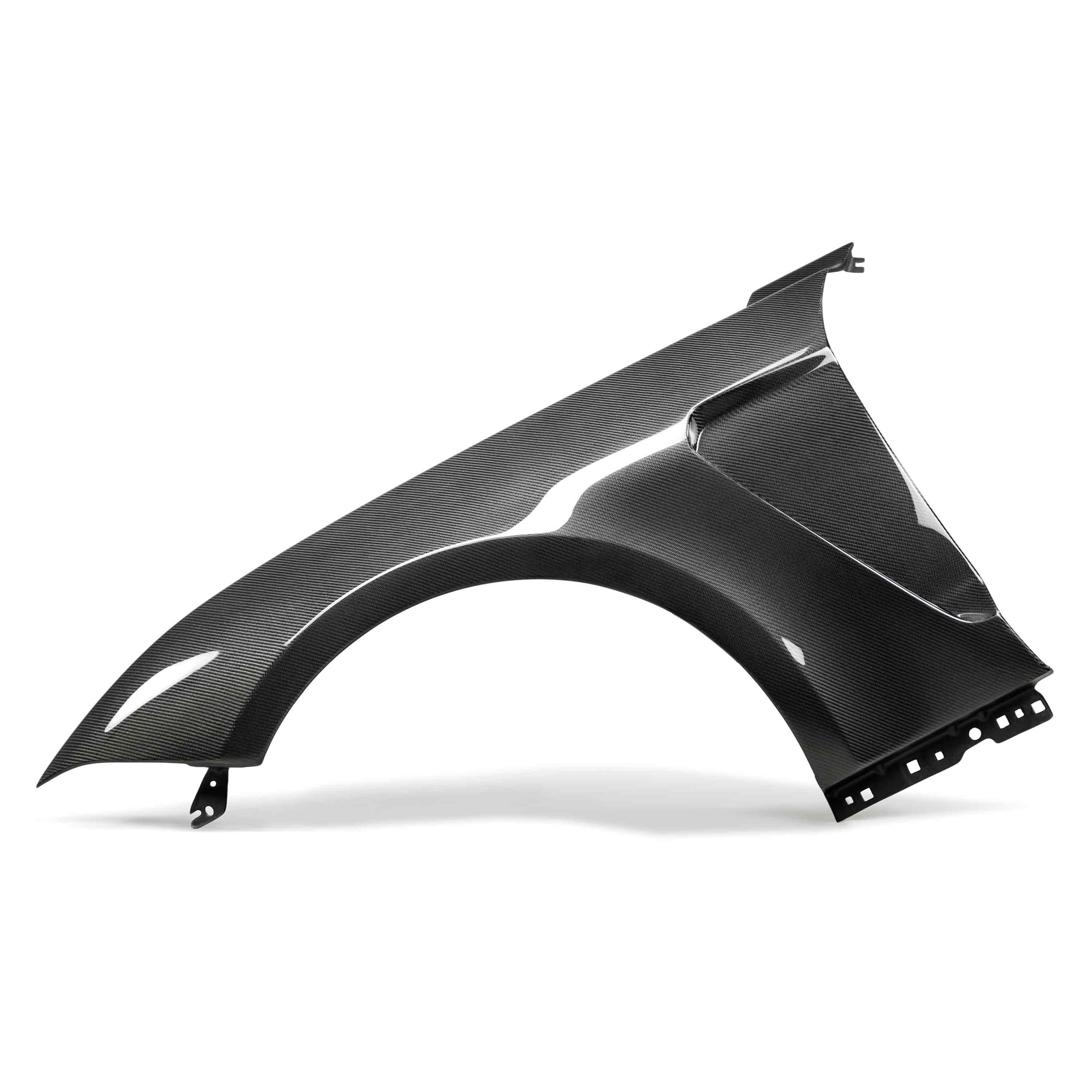 2018-2023 Ford Mustang Type ST Vented Carbon Fiber Fenders (0.5