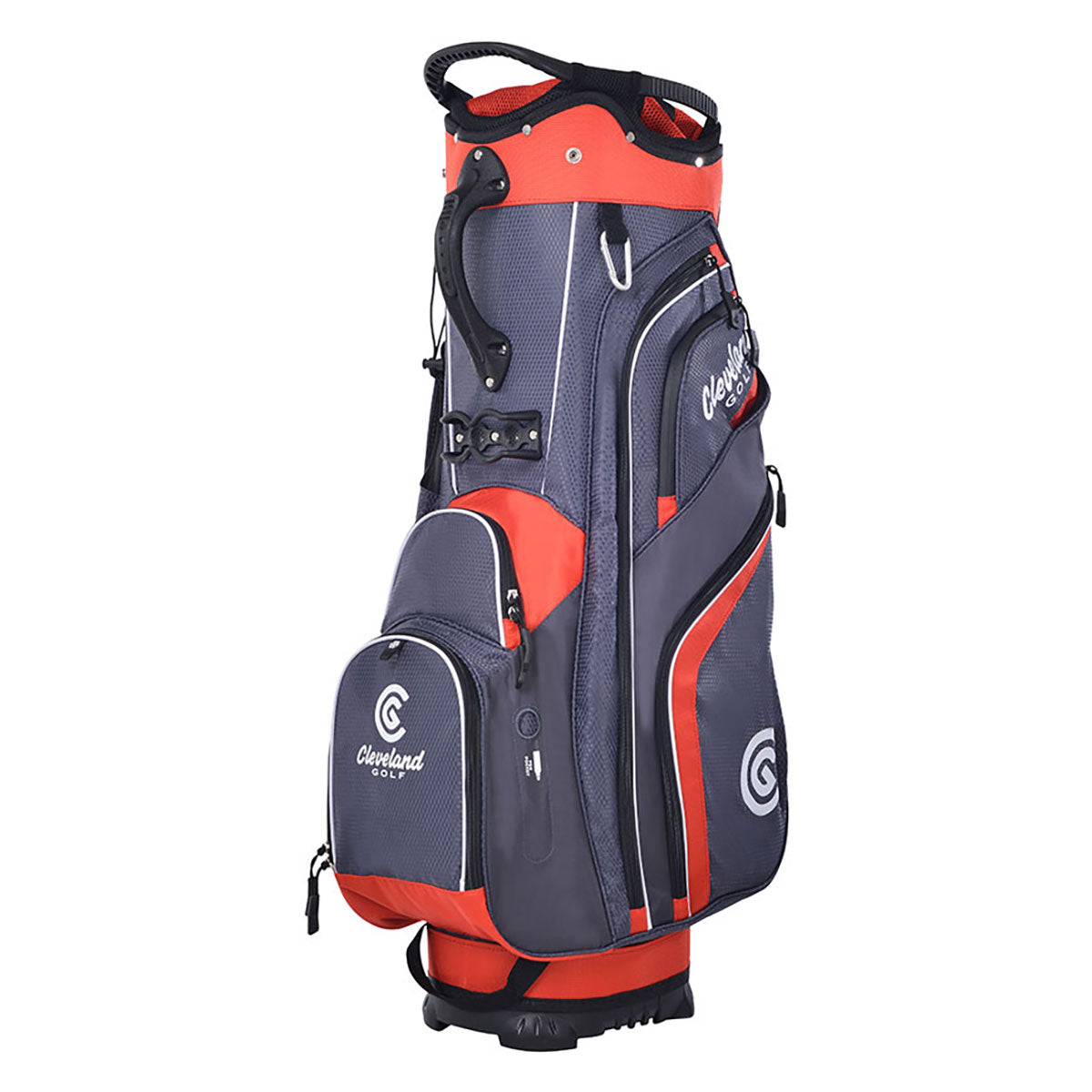 Cleveland CG Launcher Golf Cart Bag - Premium Stand Golf Bag with 14-Way Divider, Lightweight & Durable - Perfect for Golf Courses, Driving Range & Tournaments