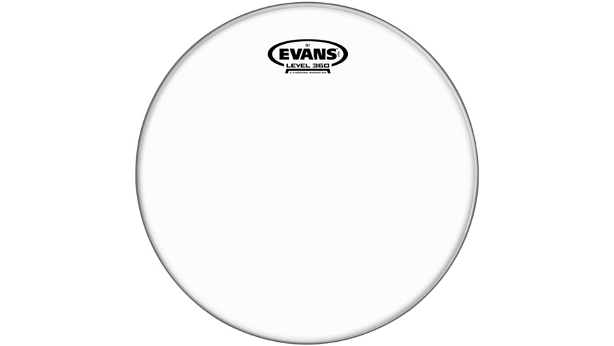 Evans G1 Clear Batter Drumhead 12 Inch - Premium Drum Head for Snare and Toms, Perfect for Live Performances and Studio Recording