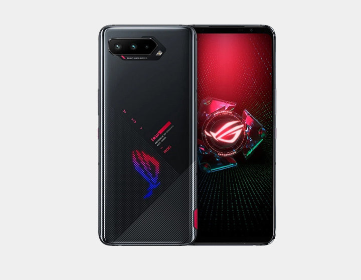 ASUS ROG Phone 5s ZS676KS 5G Smartphone - 128GB ROM 8GB RAM, Dual SIM Unlocked (Black) - Ultimate Gaming Phone for PUBG, Fortnite & Streaming | High Refresh Rate Display for Smooth Gameplay